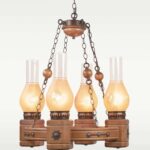 wooden-chandelier-warm-light-dubai-checkmark-206-4-side-view