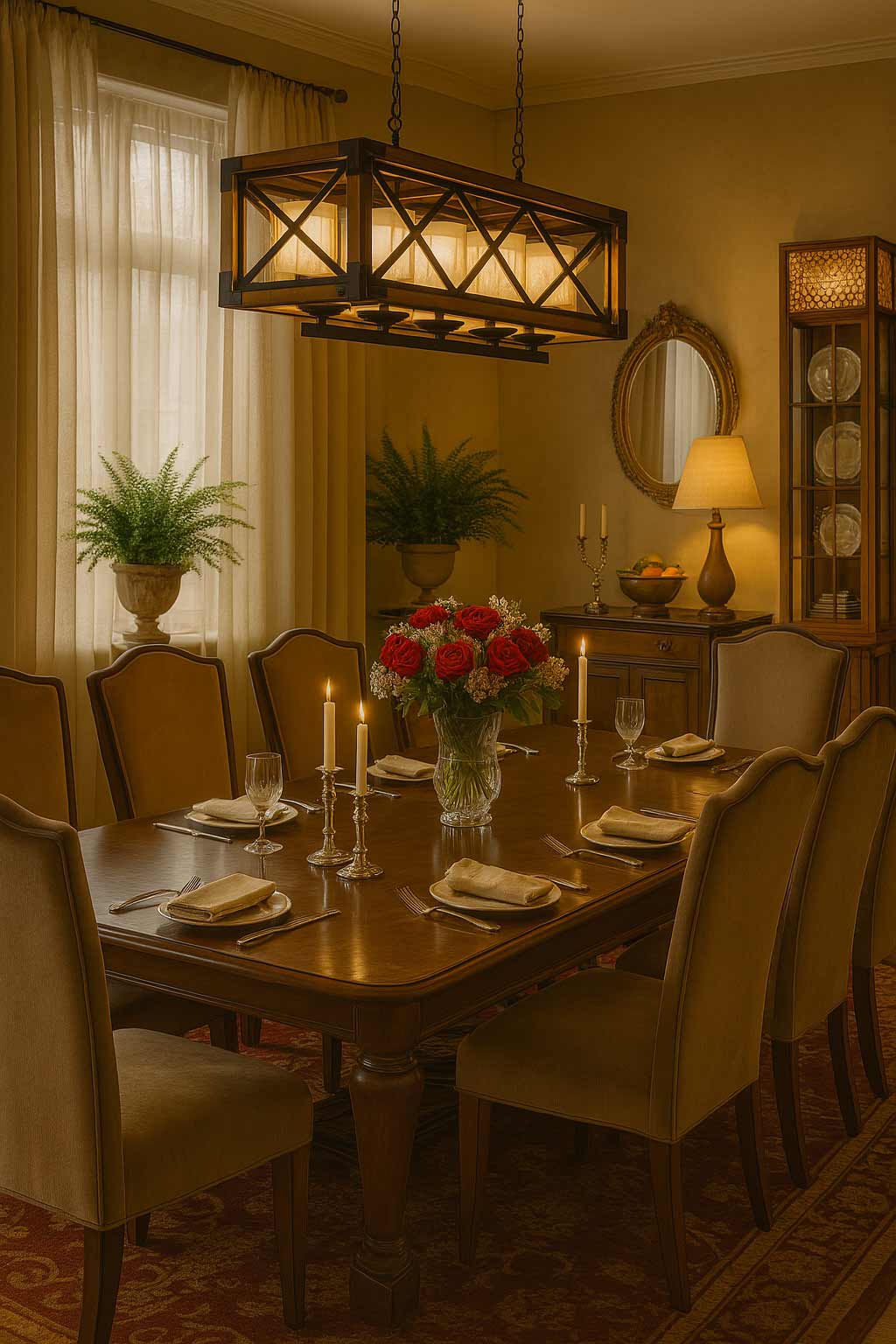 wooden-chandelier-warm-light-dubai-dining-room-checkmark-207-5