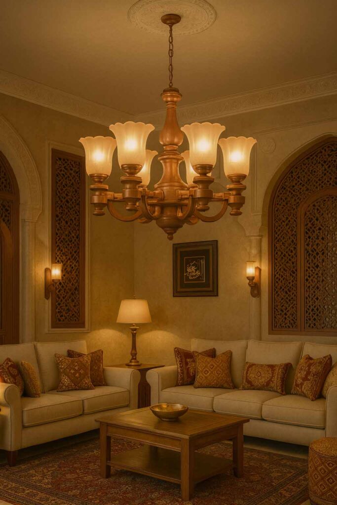 living room wooden lighting chandelier design product code 241