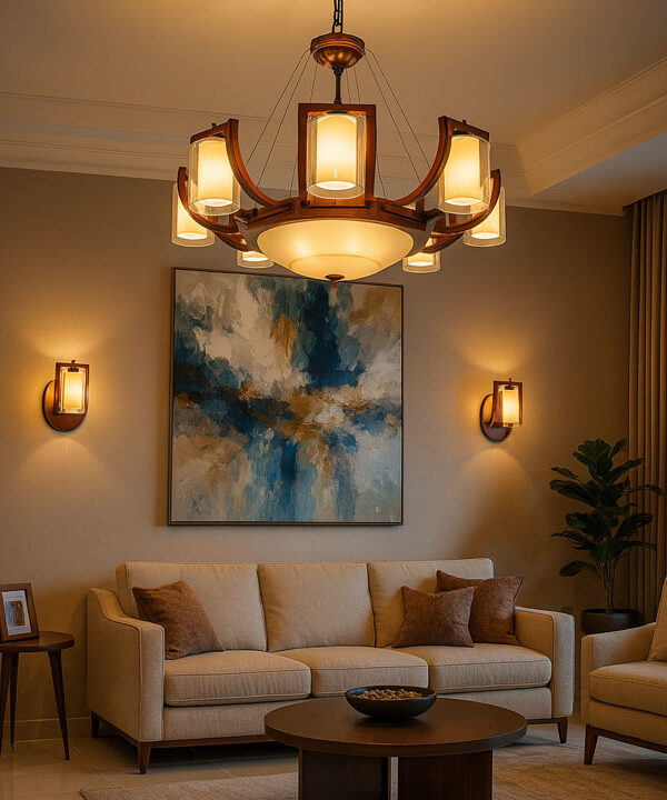 light bulbs for wooden lighting fixtures warm LED example