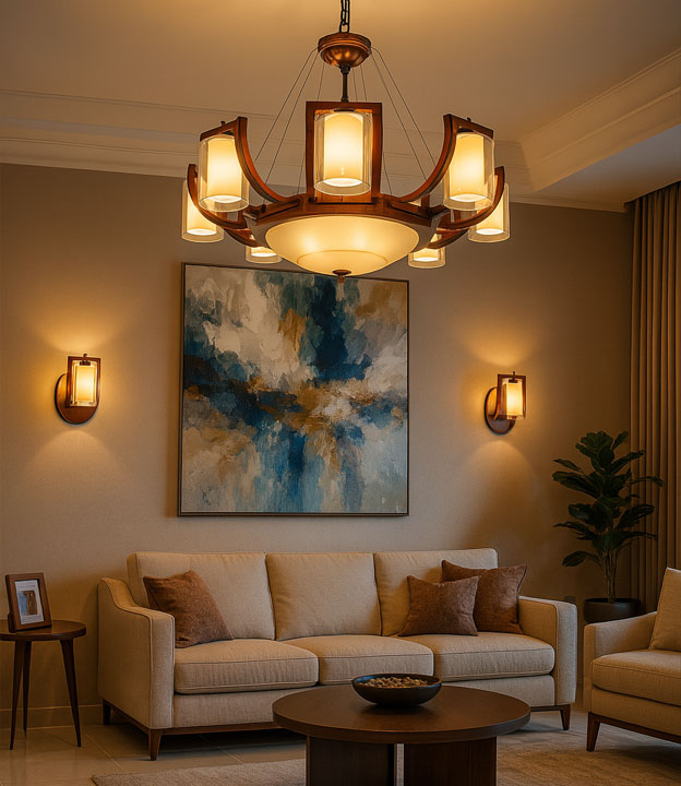 light bulbs for wooden lighting fixtures warm LED example