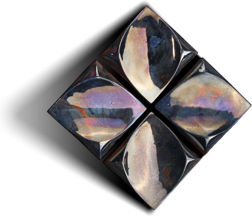 square decorative multi-layer multi color tiles