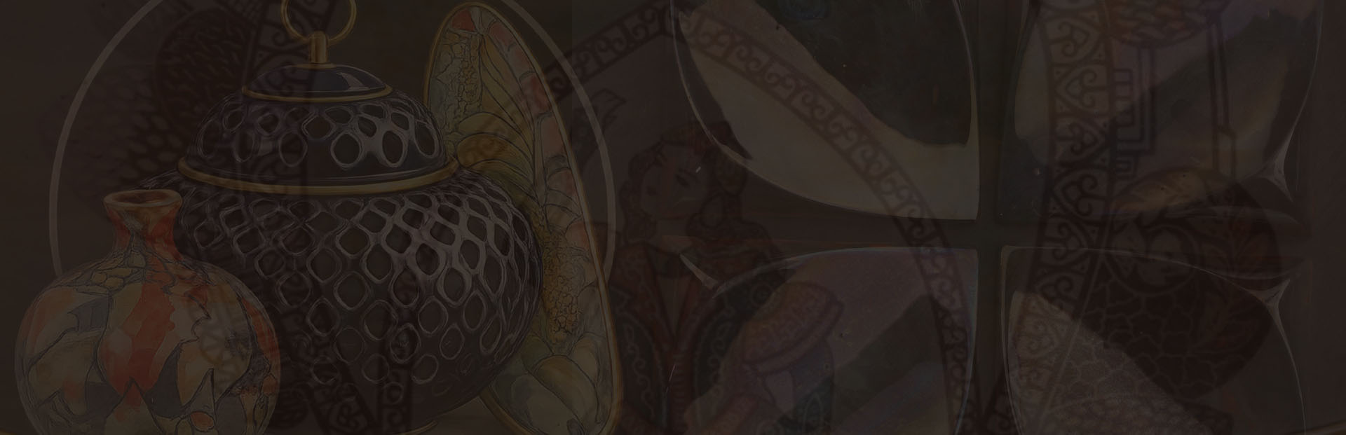 checkmark ceramic art objects page title