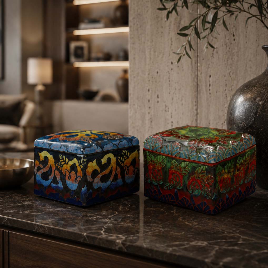 Curated ceramic decor collection for interior designers and hospitality projects